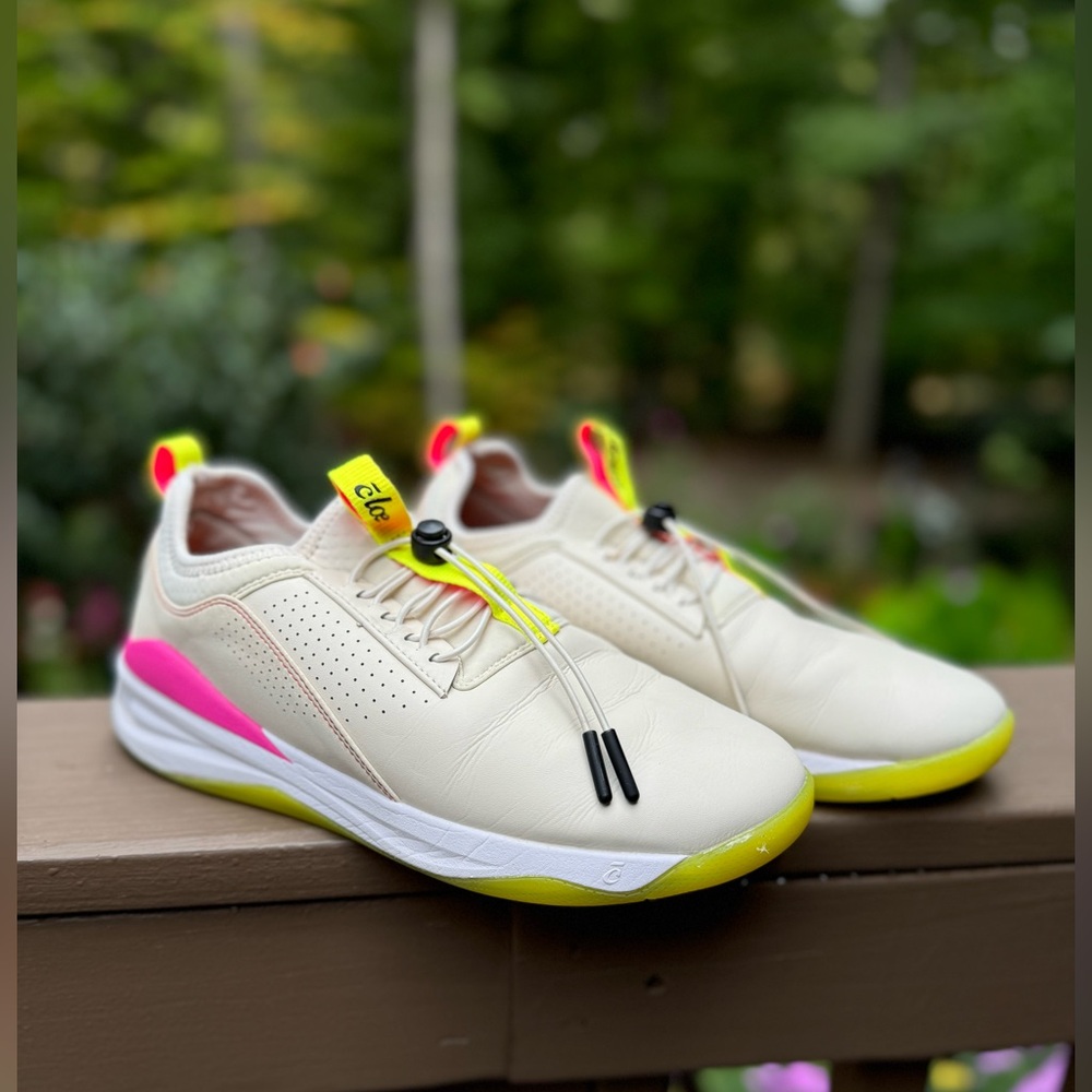 Clove Women's Classic Nursing Sneakers in Lemon Aid Limited Ed Sz 9.5